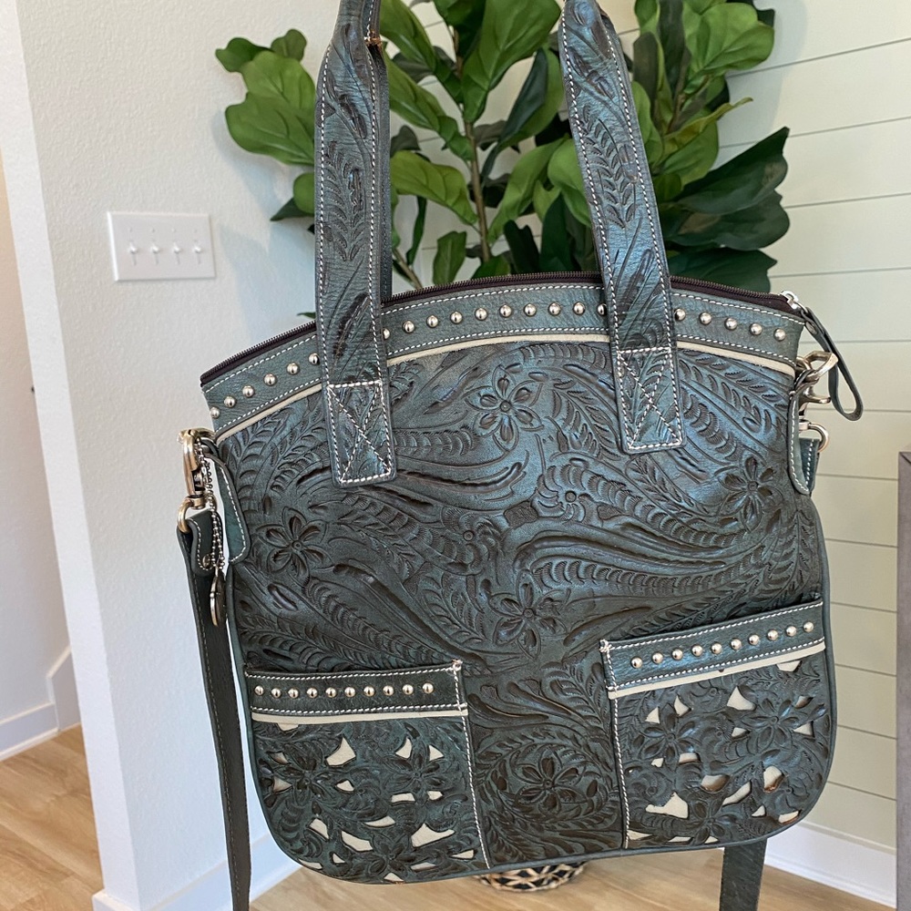 American West Leather Bag